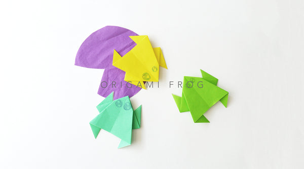 Kids Origami - Frog