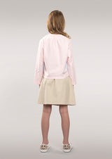 Owa Yurika Adele Girls Spring Summer Pink Shirt