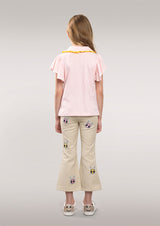 Owa Yurika Erika Girls Spring Summer T-shirt Pink