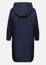 Arabella Navy Raincoat