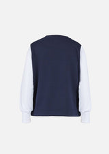 Owa Yurika Maho Sweatshirt Navy