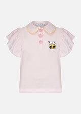 Owa Yurika Erika Girls Spring Summer T-shirt Pink