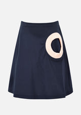 Owa Yurika Sophie Girls Navy Skirt