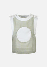 Owa Yurika Mako Girls Unisex Stripe Multi Top Cotton Linen