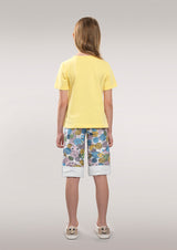 Owa Yurika Valentina Girls Spring Summer T-shirt Yellow
