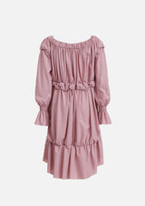 Owa Yurika Chloe pink cotton dress Japanese made