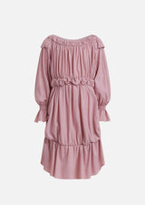 Owa Yurika Chloe pink cotton dress Japanese made