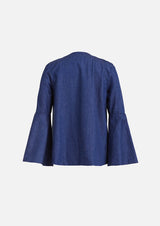 Owa Yurika Flo girls denim blue top