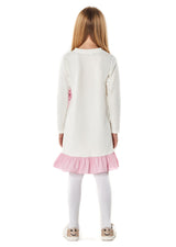 Owa Yurika Katya Girls Dress White