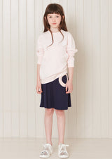 Owa Yurika Sophie Girls Navy Skirt