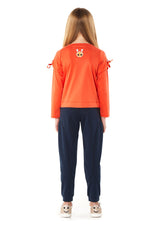 Owa Yurika Atsuko Navy Trouser
