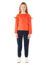 Owa Yurika Atsuko Navy Trouser