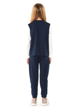 Owa Yurika Maho Sweatshirt Navy