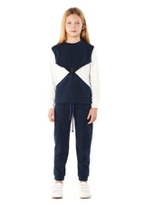 Owa Yurika Maho Sweatshirt Navy