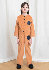 Owa Yurika Birken girls camel corduroy jumpsuit