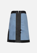 Owa Yurika Girls Denim Skirt Blue