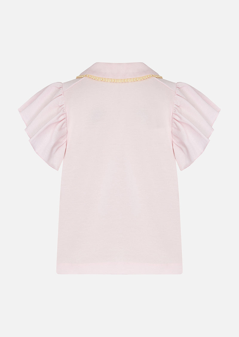 Owa Yurika Erika Girls Spring Summer T-shirt Pink