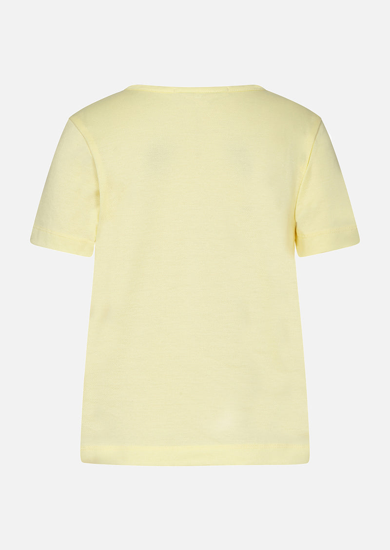 Owa Yurika Valentina Girls Spring Summer T-shirt Yellow