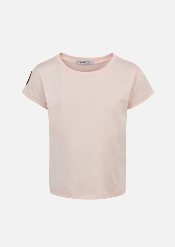 Owa Yurika Katone Cotton Pink T-shirt