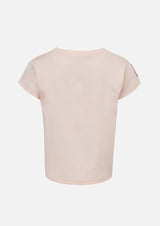 Owa Yurika Katone Cotton Pink T-shirt