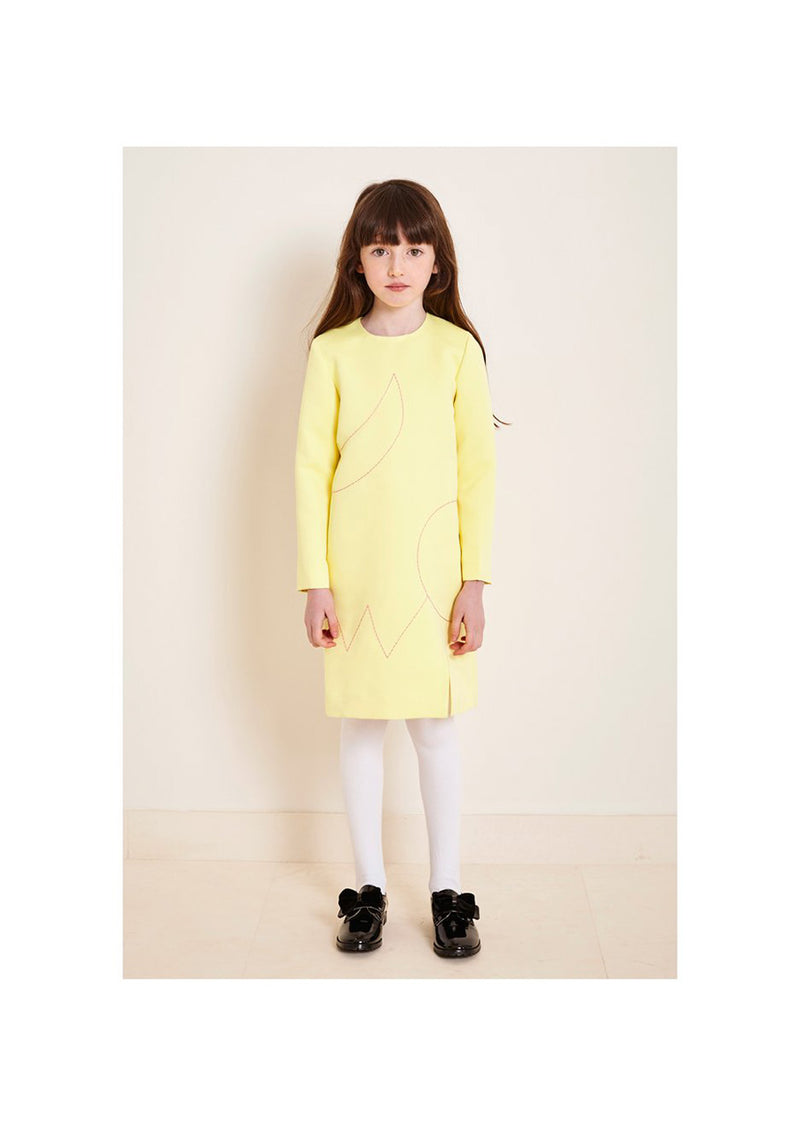 Owa Yurika Charlotte Lemon Dress
