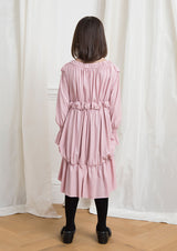 Owa Yurika Chloe pink cotton dress Japanese made
