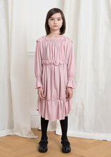 Owa Yurika Chloe pink cotton dress Japanese made